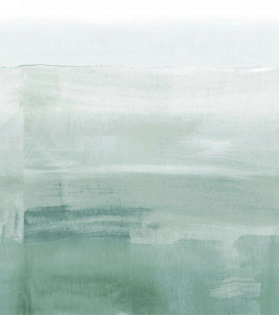 Kékes zöld színvilágú festés mintás posztertapéta