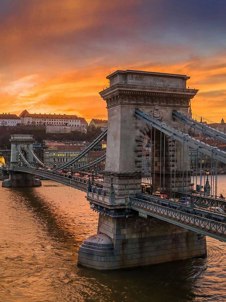 Budapest Lánchíd fotótapéta