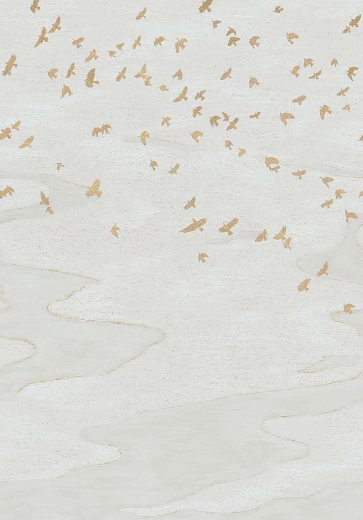 Casamance Migration madár mintás minimál fotótapéta