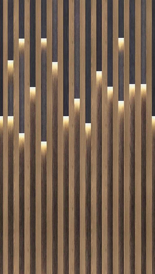 Design panel mintás poszter tapéta barna színben