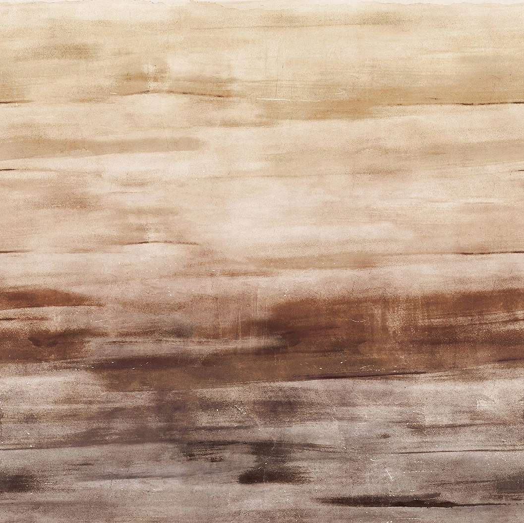 Design posztertapéta festett beton hatású mintával világosbarna színben