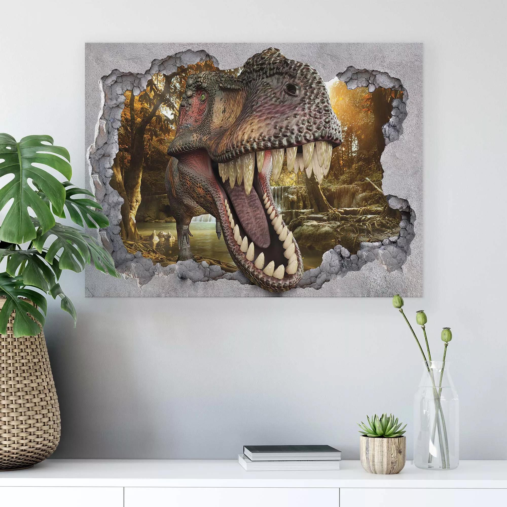 Dinoszaurusz mintás vászonkép