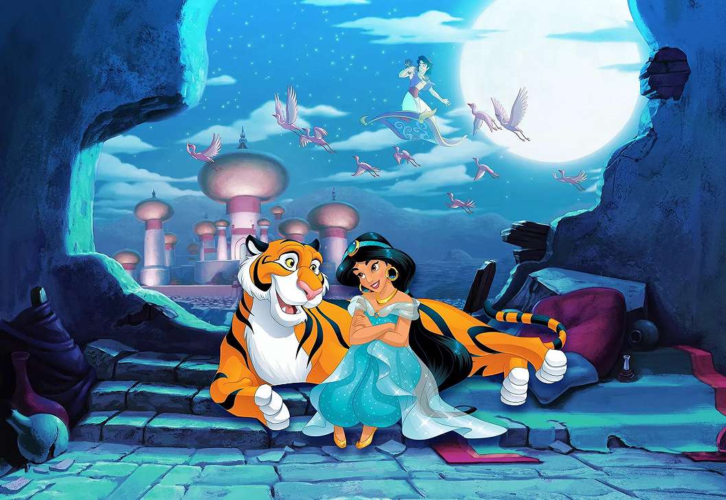 Disney Aladin fotótapéta Jázmin hercegnővel