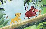 Disney fotótapéta stilizált razjolatú Oroszlánkirály pillanat kép