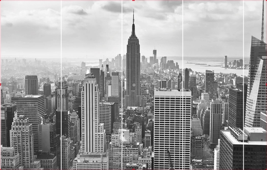 Egyedi méretű fotótapéta New York látképpel