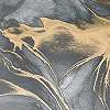 Fekete márvány mintás vlies poszter tapéta