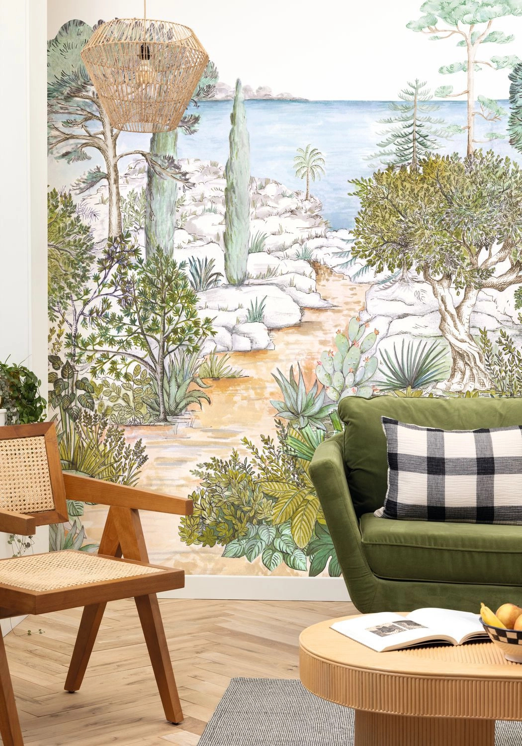 Festhető fotótapéta ösvény a tengerparton mintával 200 cm x 280 cm