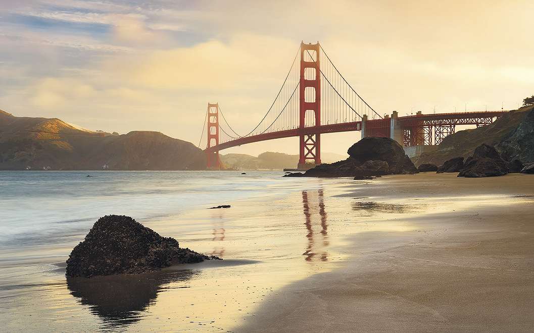 Fotótapéta a Golden Gate híd látképével