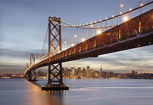 Fotótapéta az Oakland híd látképével