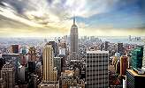 Vinyl fotótapéta New York felhőkarcolók mintával egyedi 200cm (szélesség) X 125cm (magasság)
