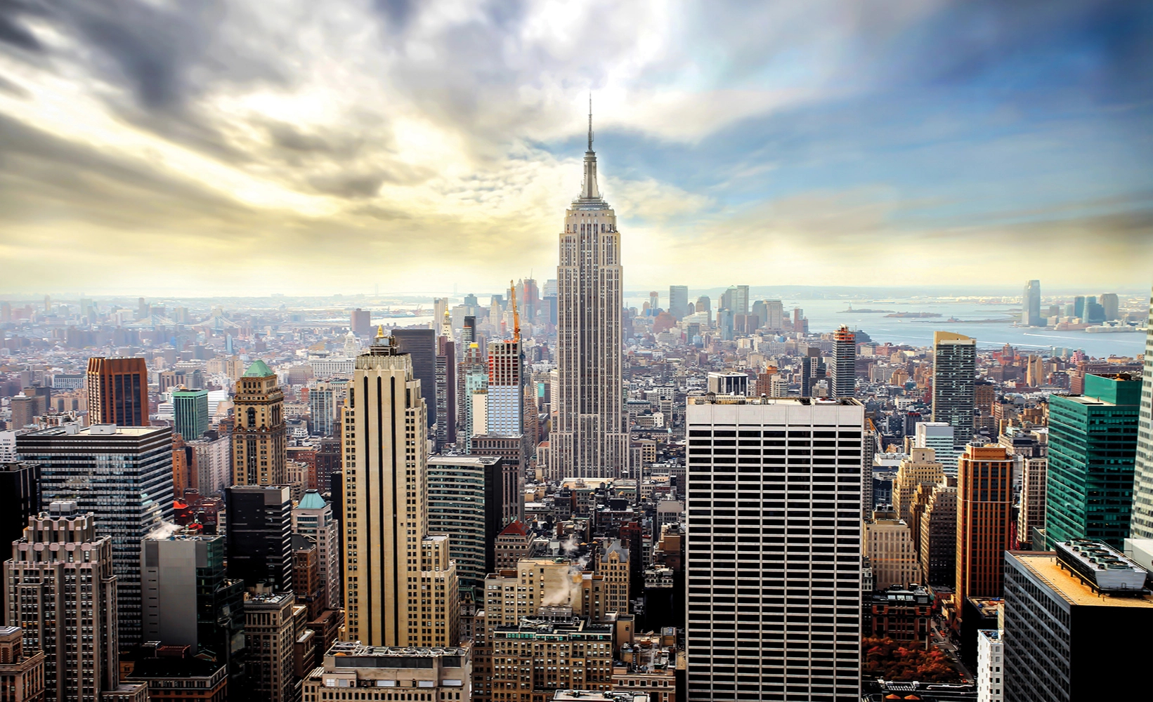 Vinyl fotótapéta New York felhőkarcolók mintával egyedi 200cm (szélesség) X 125cm (magasság)