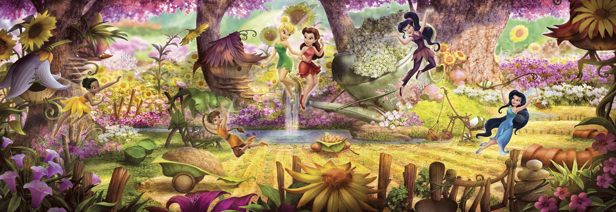Disney csingiling tündér erdő fali poszter