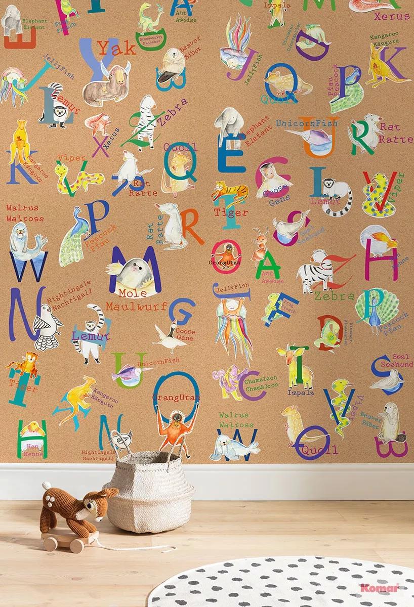 Állat mintás fali poszter gyerek szobába