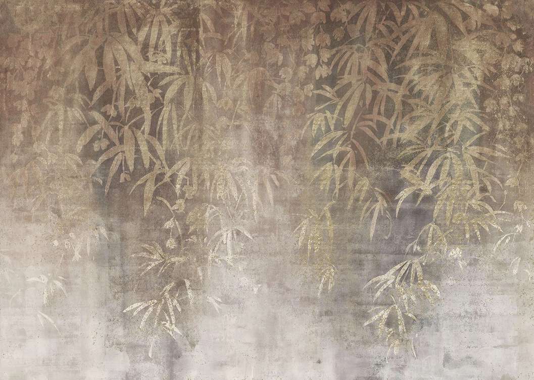 Fotótapéta koptatott levél mintával