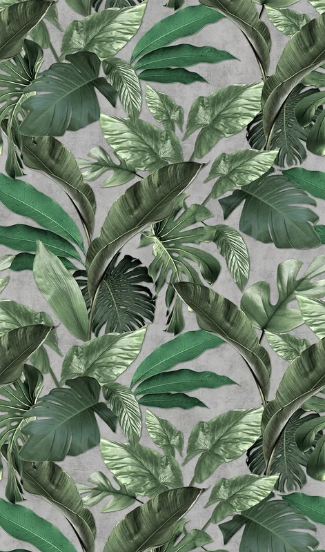 Fotótapéta loft trópusi botanikus mintával