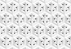 Fali poszter modern geometriai mintás fekete fehér színvilágban 368x254 vlies