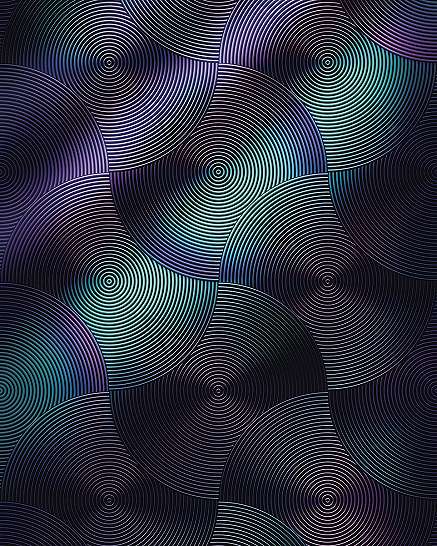 Fotótapéta modern geometrikus mintával lilás színvilágban