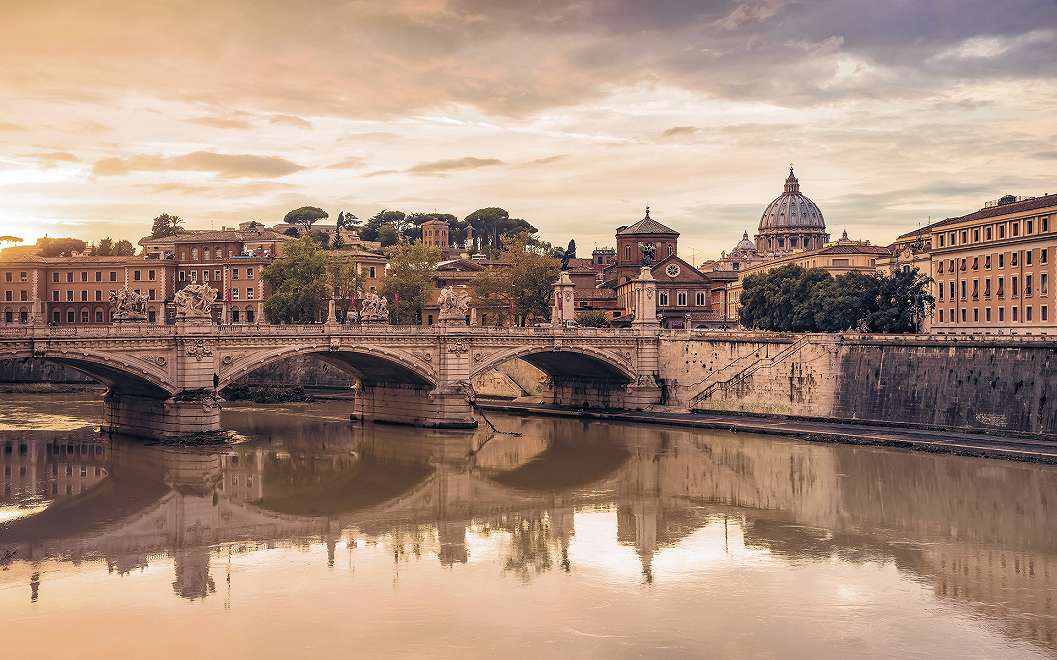 Fotótapéta Róma az örök város látképével