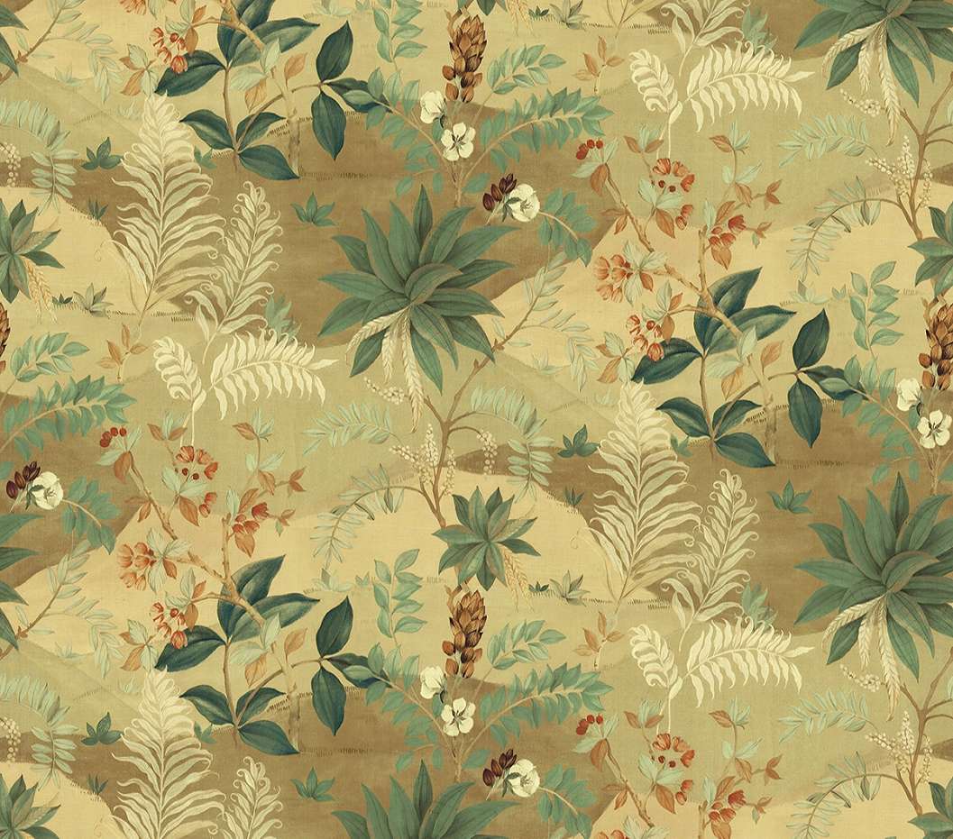 Posztertapéta jungel mintával élénk színben