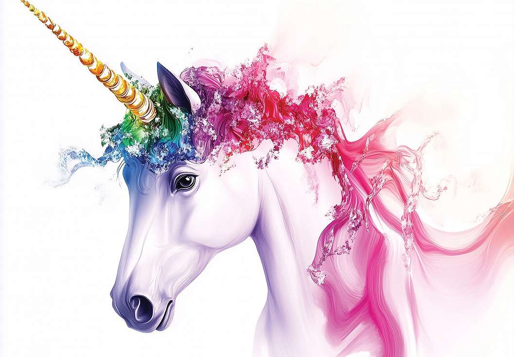 Gyerek posztertapéta egyszarvú mintával 368x254 vlies