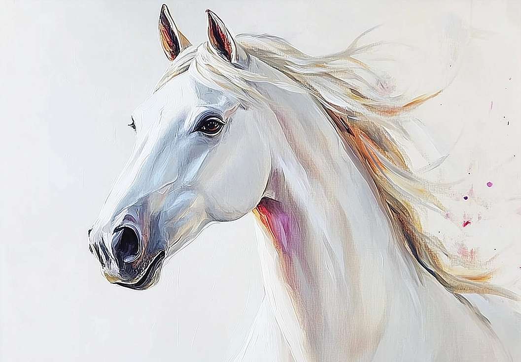 Gyerek posztertapéta lófej mintával 368x254 vlies