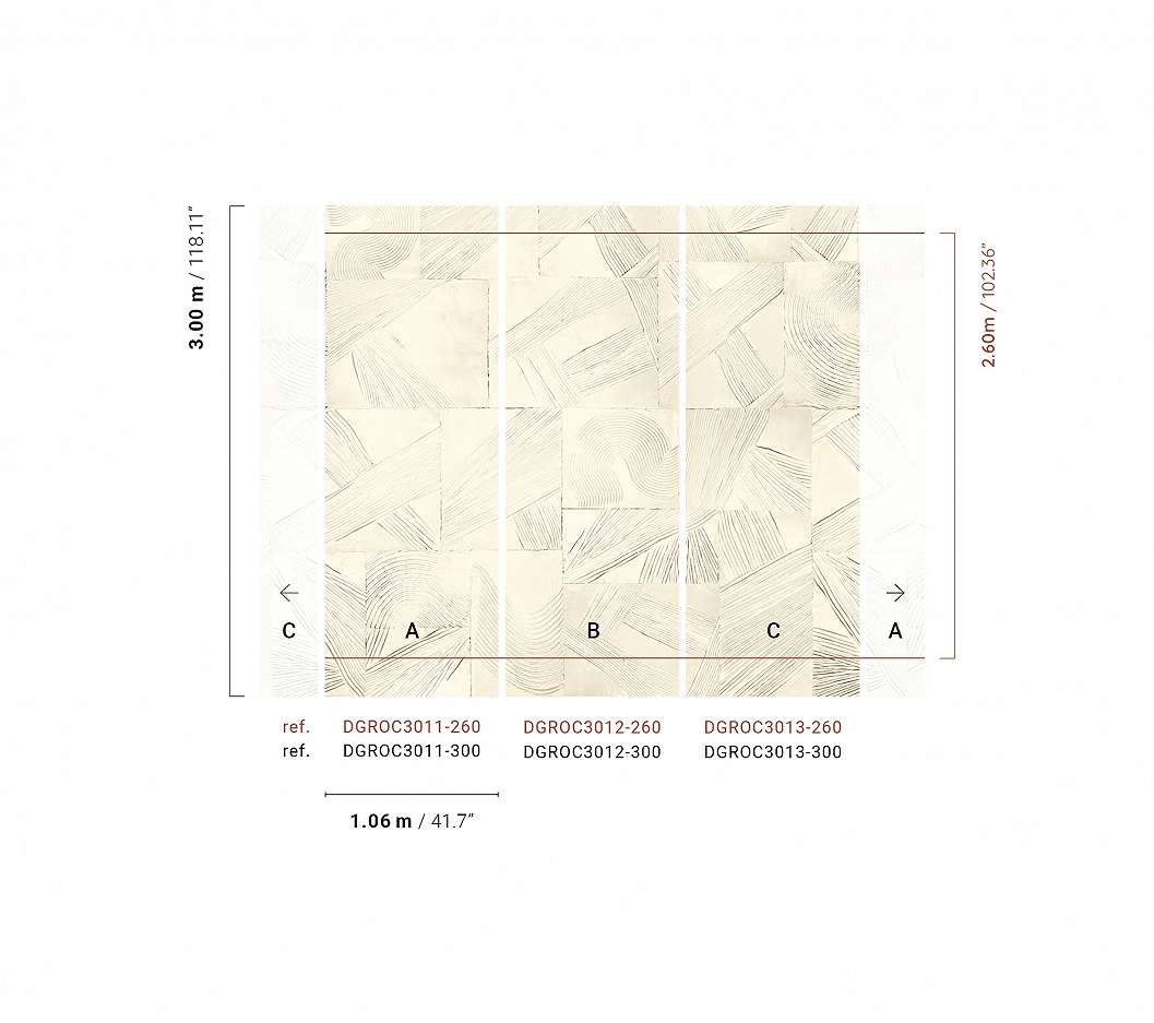 Khroma poszter tapéta minimál geometriku mintával