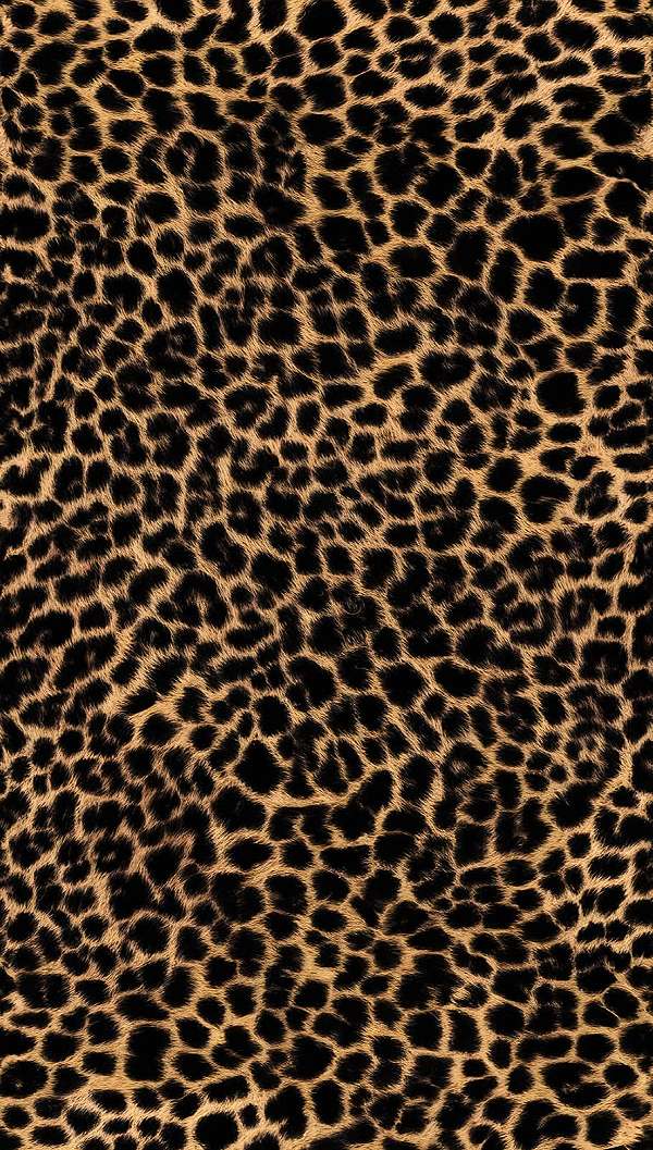 Leopard szörme mintás poszter tapéta