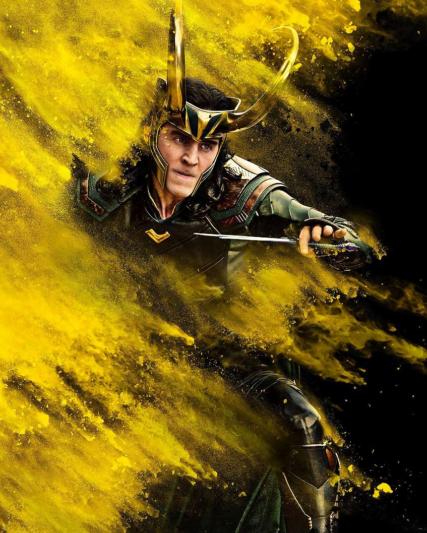 Loki mintás vlies Marvel fotótapéta