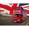 Londoni busz fali poszter