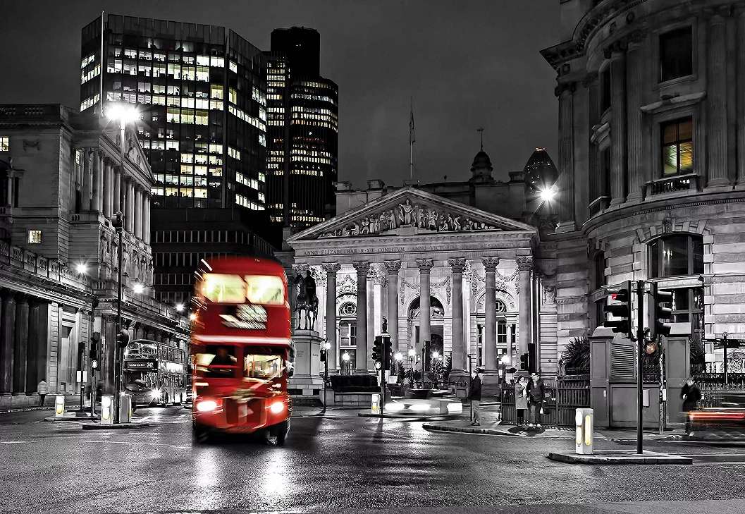 Londoni éjszakai óriás fotótapéta 368x254 vlies