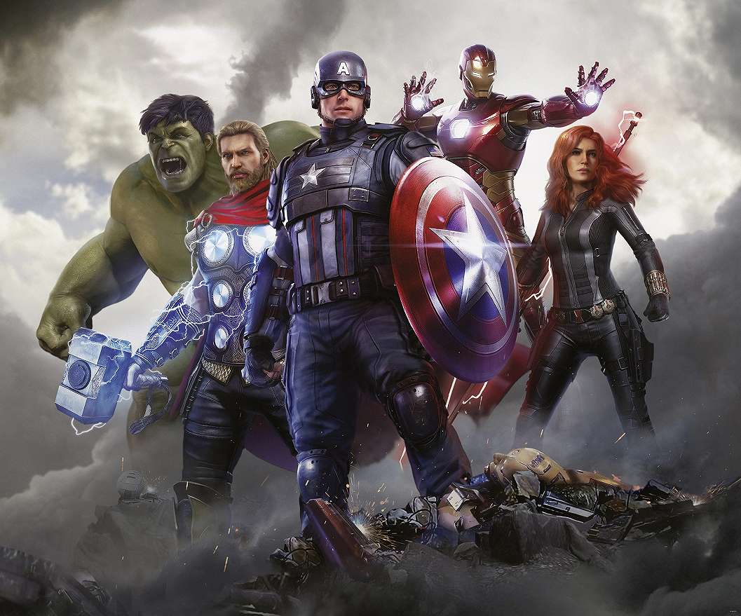 Marvel fotótapéta Amerika Kapitány és csapata