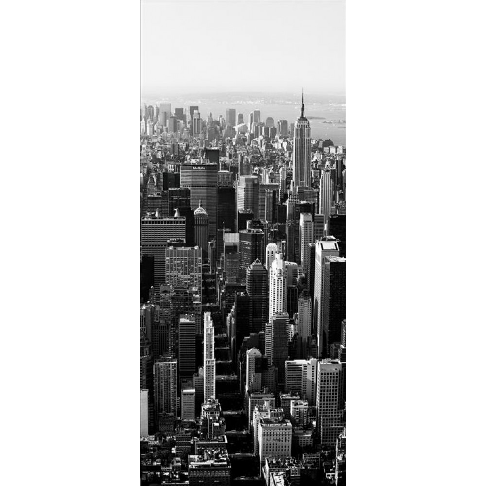New York ajtó fotótapéta