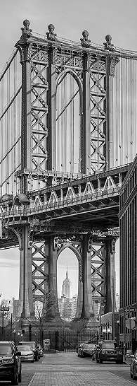 New York Brooklyn híd fotótapéta