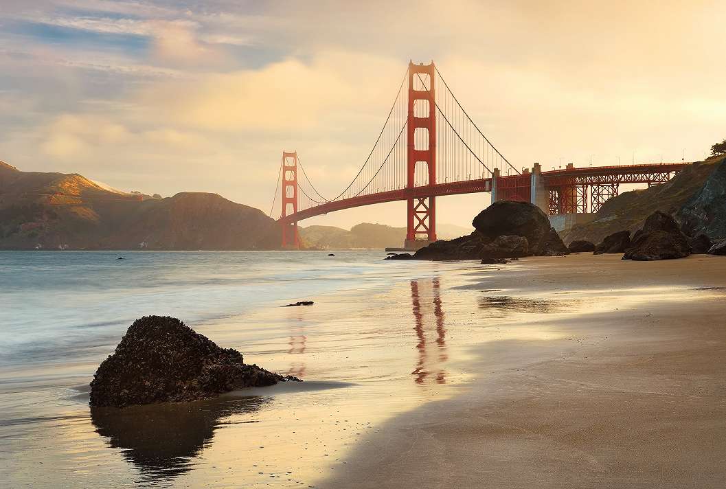 Óriás fotótapéta a Golden Gate híd látképével