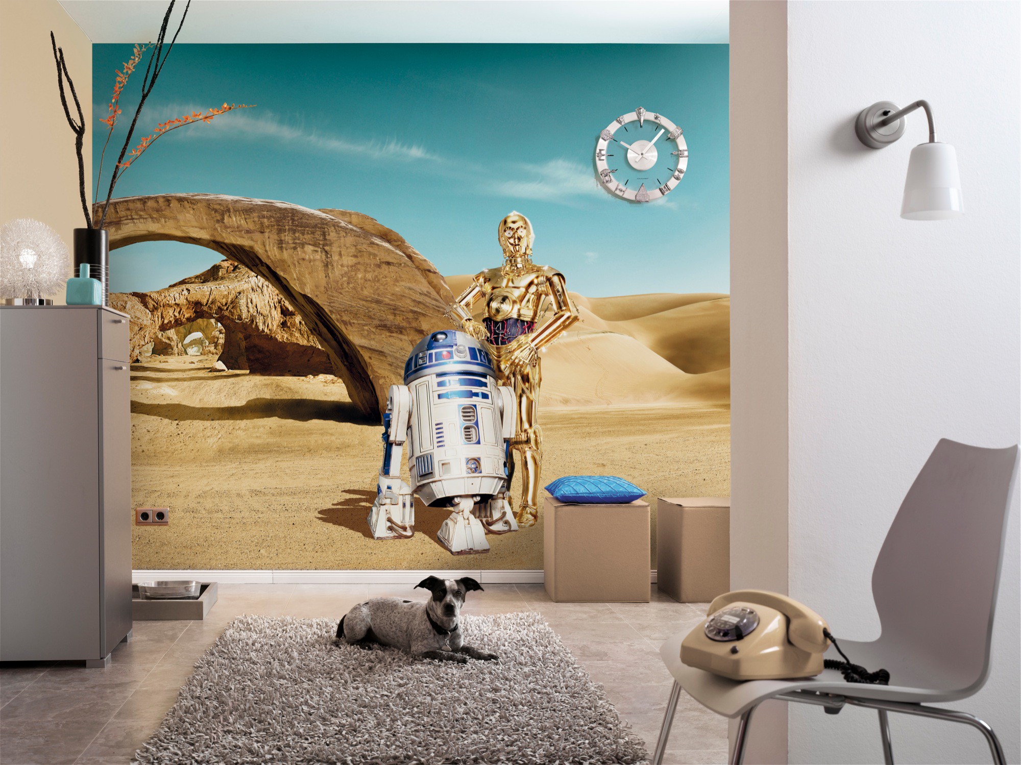 Star Wars R2D2 - 3CPO fali poszter