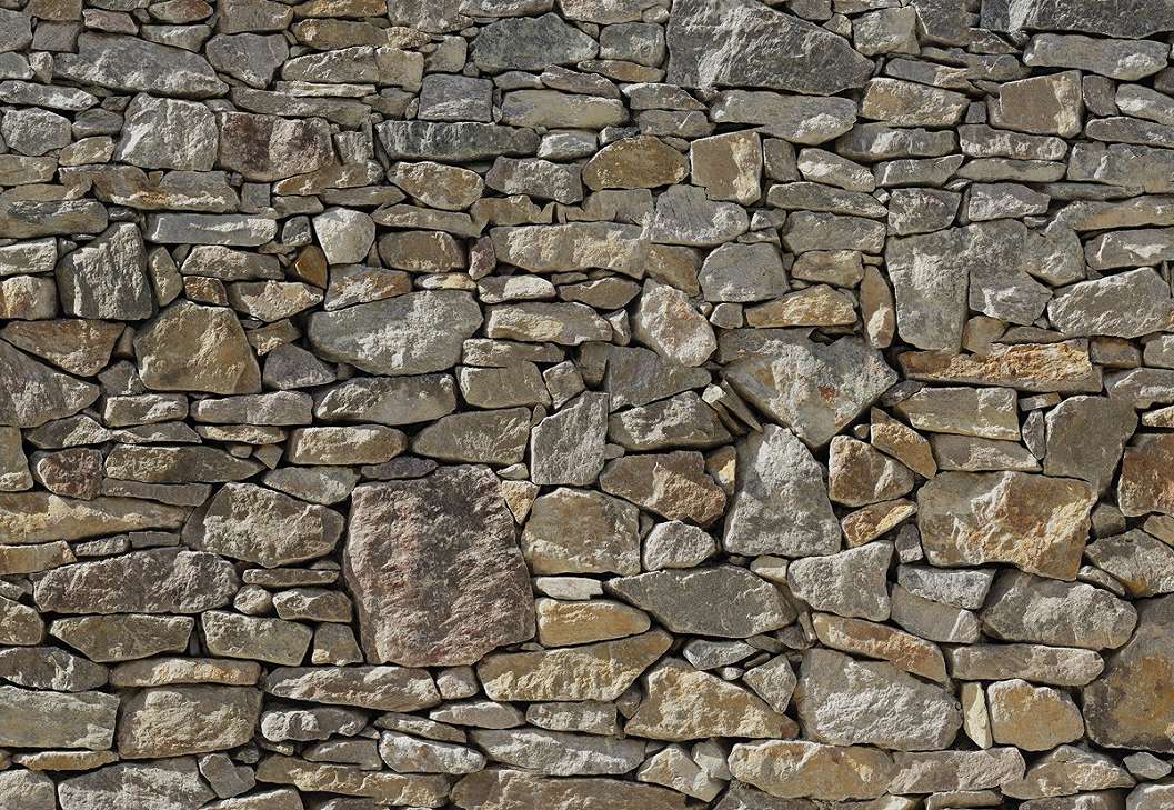 Óriás fotótapéta rusztikus kőfal mintával