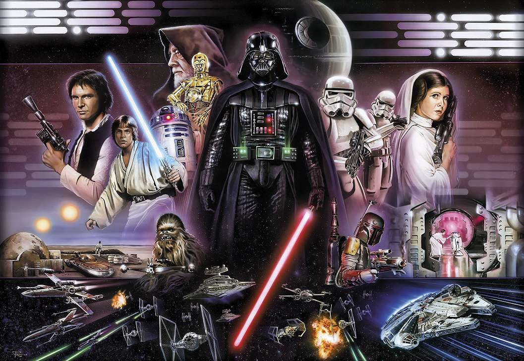 Óriás fotótapéta Star Wars univerzum