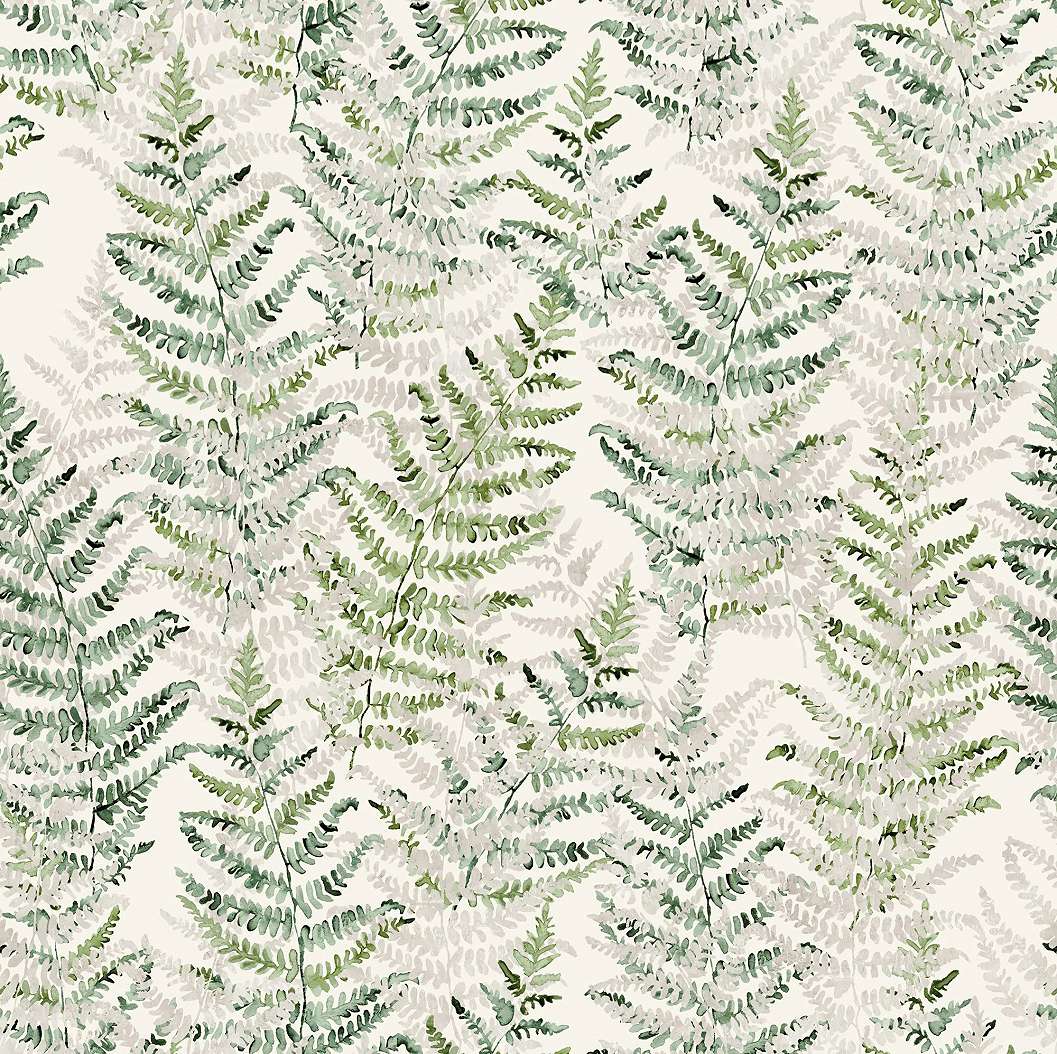 Páfrány mintás vlies poszter tapéta