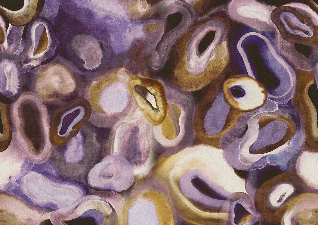 Poszter tapéta ásvány hatású mintával