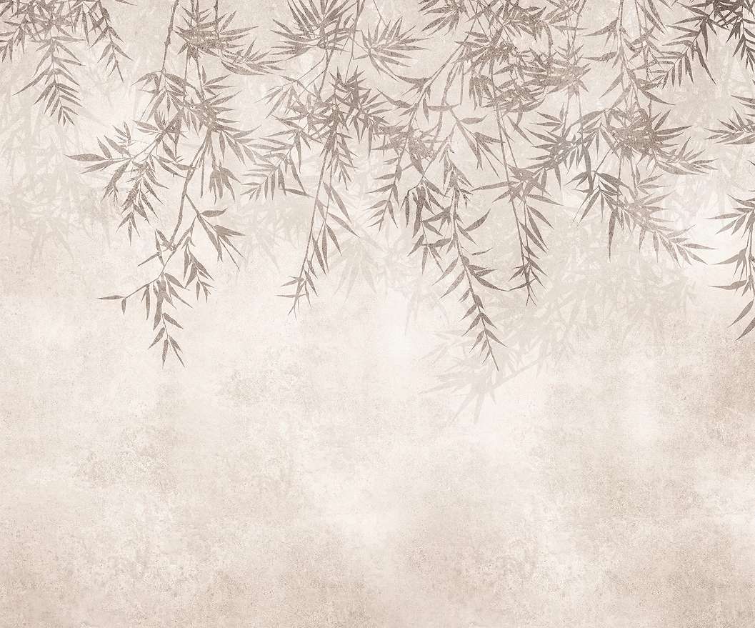 Poszter tapéta csüngő levél mintával