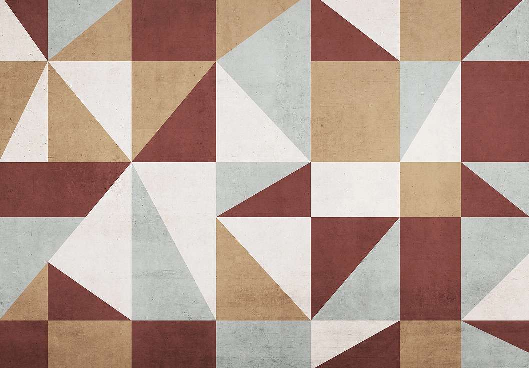 Poszter tapéta geometria mintával 368x254 vlies