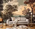 Vlies fotótapéta festmény hatású tájkép mintával 312x219 vlies