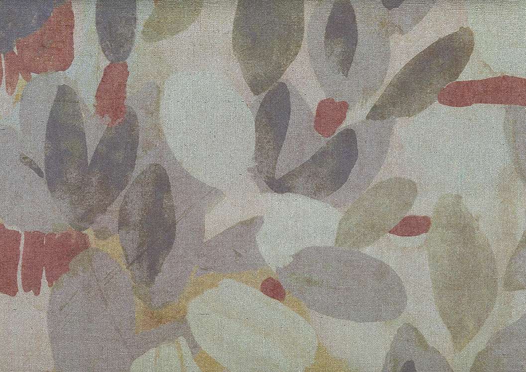 Posztertapéta fa mintával fémes színekben