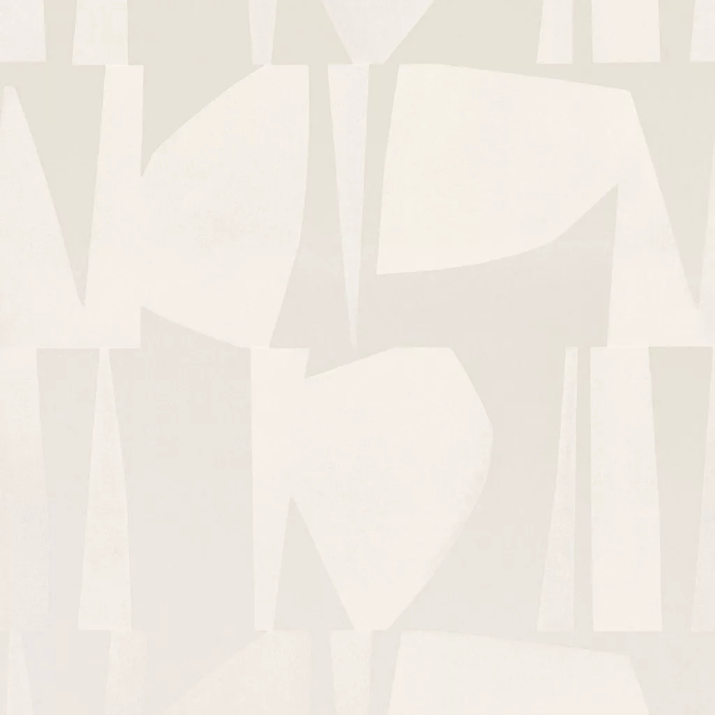 Posztertapéta krém nonfiguratív mintával 250 cm x 250 cm
