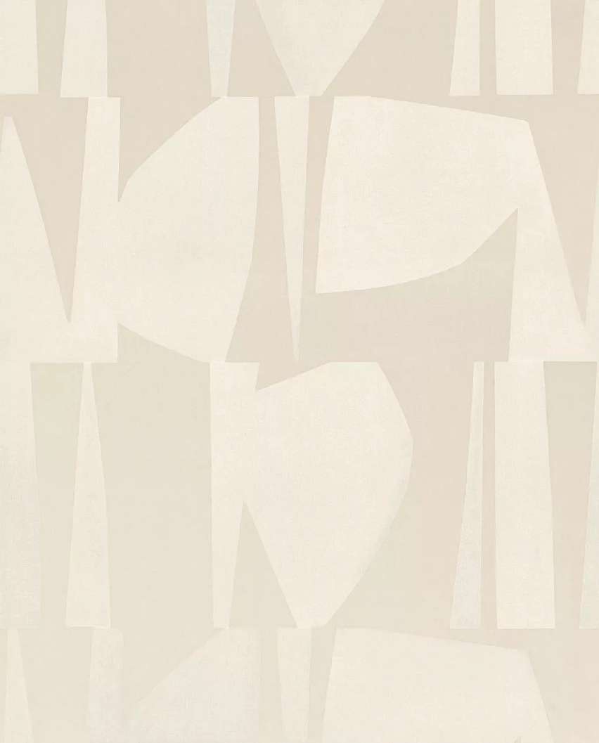 Posztertapéta krém nonfiguratív mintával 250 cm x 310 cm