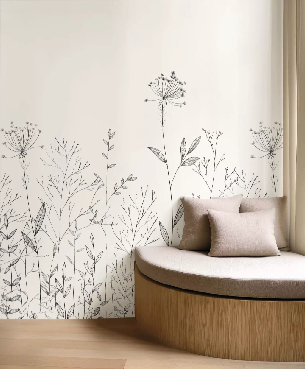 Fotótapéta virágmező mintával 200 cm x 250 cm