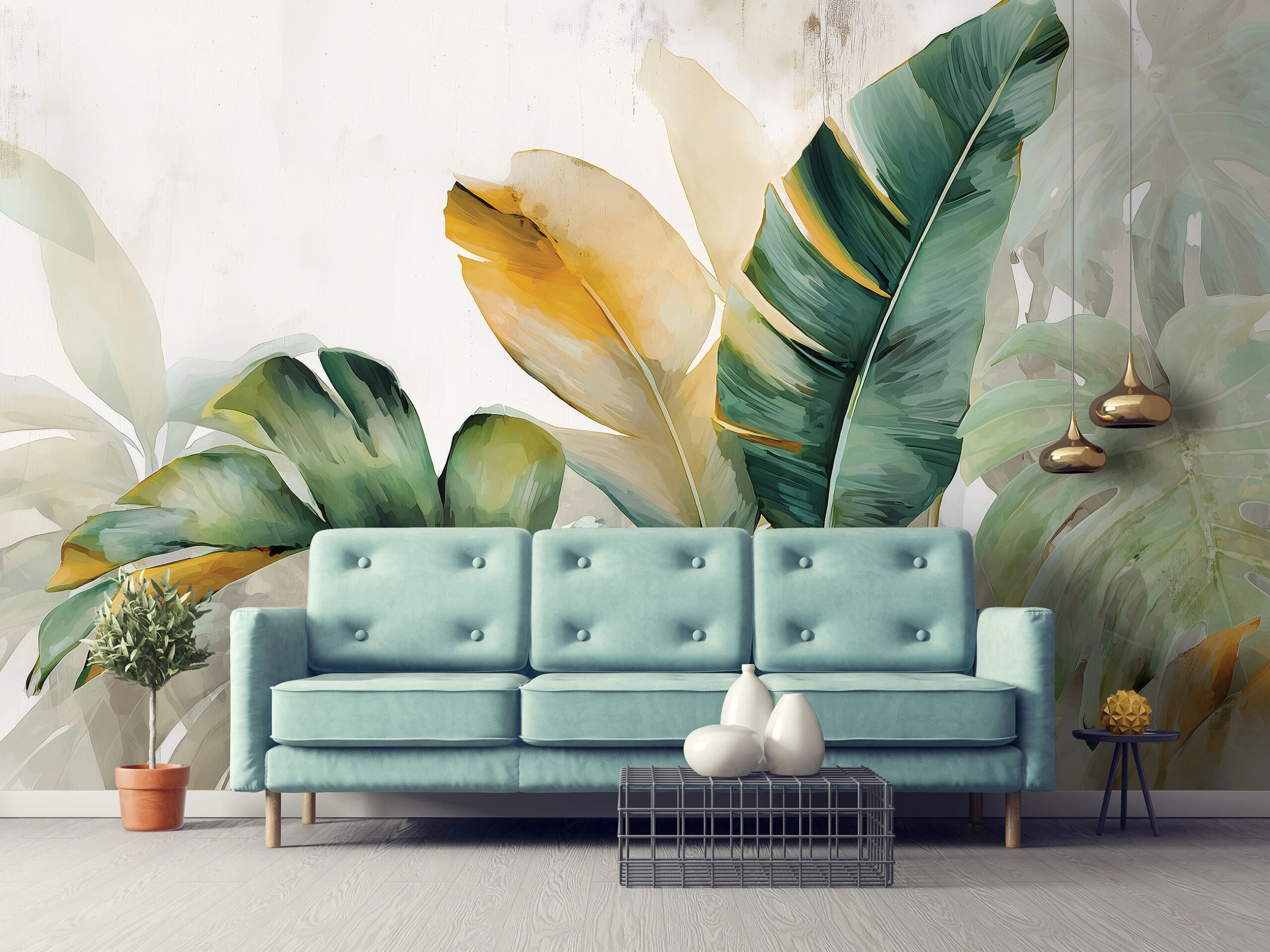 Fotótapéta jungel mintával 368x254 vlies