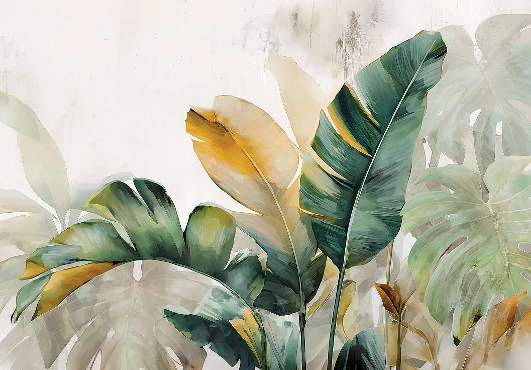 Posztertapéta trpusi erdő mintával 368x254 vlies