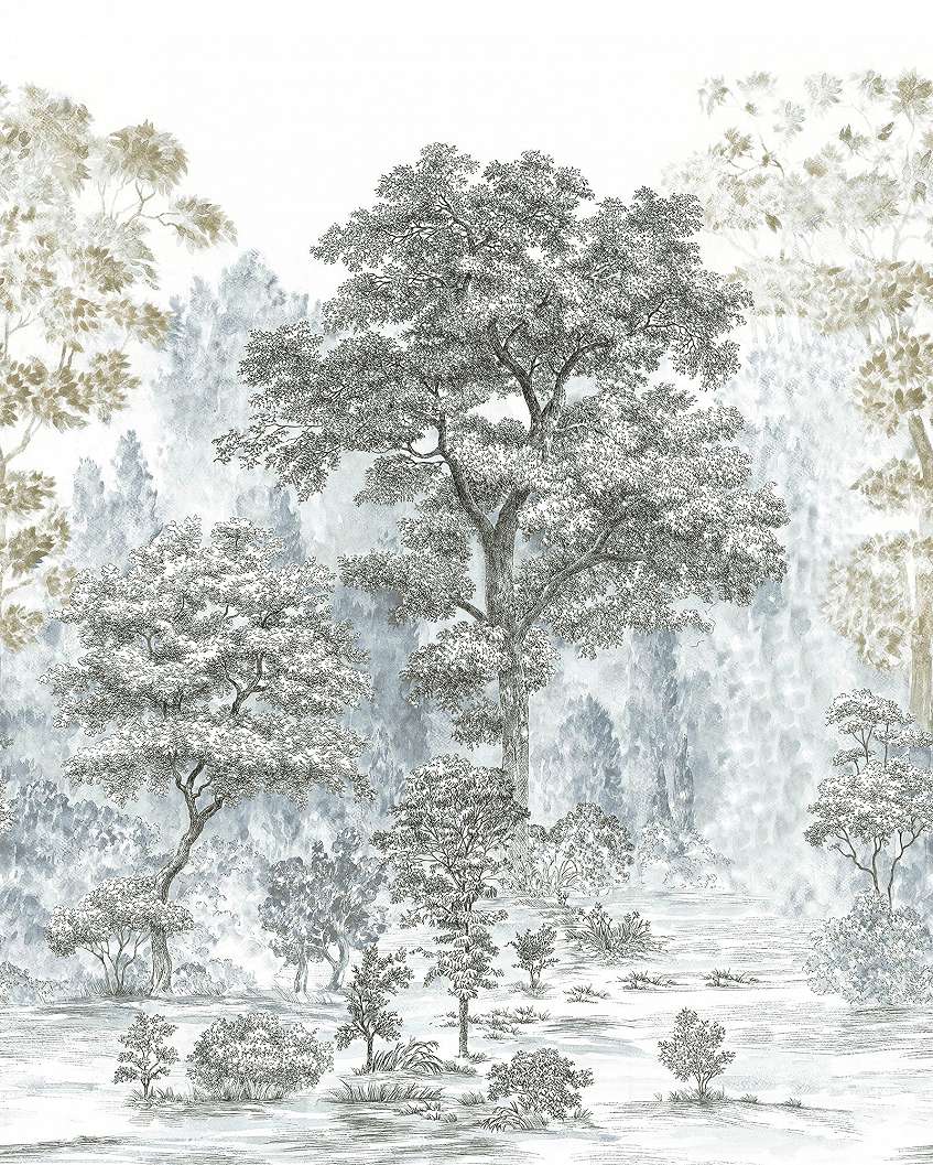Vlies fotótapéta erdei tájkép mintával