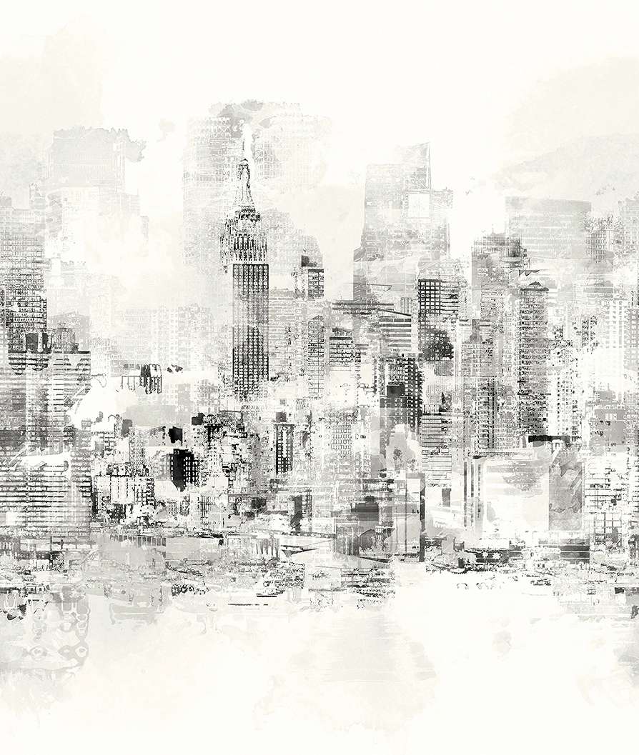 Vlies Khroma fotótapéta absztrakt városkép mintával